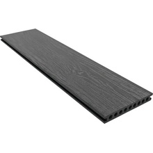 Terasová doska WPC Safari Anthracite 161x21 mm plný odľahčený profil, dĺžka na prianie 1-3 m