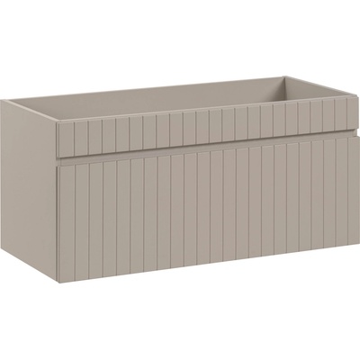 COMAD Skříňka pod umyvadlo 100cm 1 zásuvka ICONIC CASHMERE 5907611656273