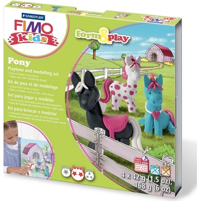 Staedtler Sada Fimo kids Form & Play Poníci 1ks
