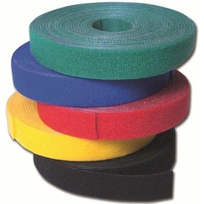 LogiLink organizátor kabelů, Velcro páska, 4m, modrý KAB0053