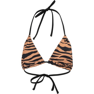 SoulCal Бански костюм SoulCal Women's Soul Tie One Piece Swimsuit - Black/Brown