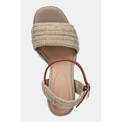 Tommy Hilfiger Сандали Tommy Hilfiger ROPE HEEL PLATFORM SANDAL (FW0FW08425)