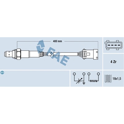 Lambda sonda FAE 77211
