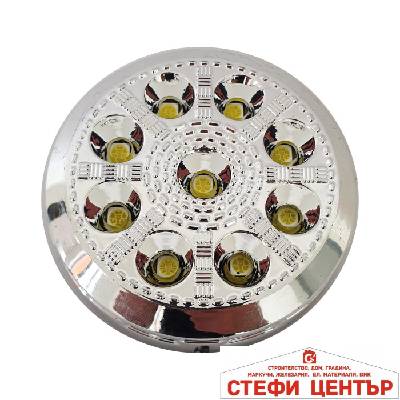 Диоден плафон за купе 12v 9 диода (28537)