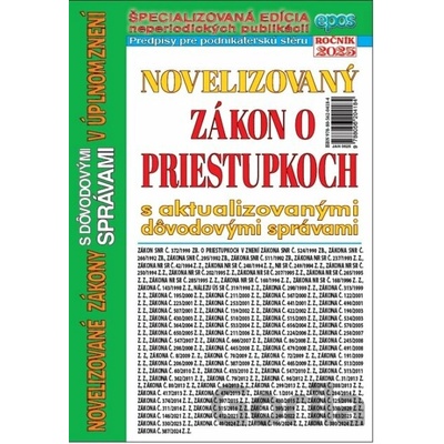 Novelizovaný zákon o priestupkoch 6/2025