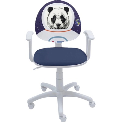 Furnit Детски стол Smart White Astro Panda