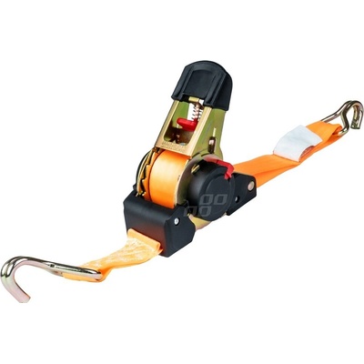 Amio Samonavíjecí upínací popruh s račnou 1500 kg | 4.5 metrů x 50 mm | Zboží Auto