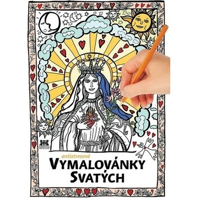 Antistresové vymalovánky svatých