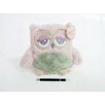 BEPPE Abbys rose-mint owl 23cm
