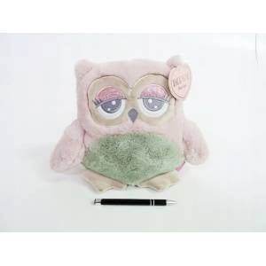 BEPPE Abbys rose-mint owl 23cm