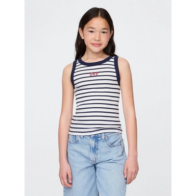 GAP dětské žebrované tílko s logem tmavě modrá – Zbozi.Blesk.cz