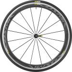 MAVIC MAVIC, , COSMIC PRO CARBON BLACK 25, w/TIRE: Yksion Pro GripLink 25; FRONT (WH1761)