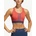 Adidas Don't Rest 3-Stripes Bra Red