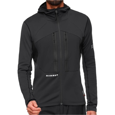 Mammut Мъжко поларено яке Mammut Eiger Nordwand Advanced Midlayer Hooded Jacket Fleece jacket - Black - размер XXL (005-6635-0115)