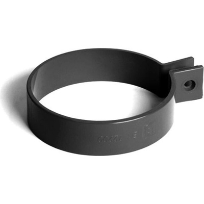 Bryza PVC Kovový upínací krúžok na potrubie 63 mm čierny