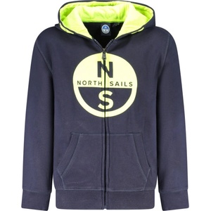 North sails Детски суичър с цип north sails, Размер 10a, Цвят Синьо (794375000_bl0802)