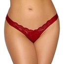 Cottelli Collection Lingerie Tanga s perlami červená