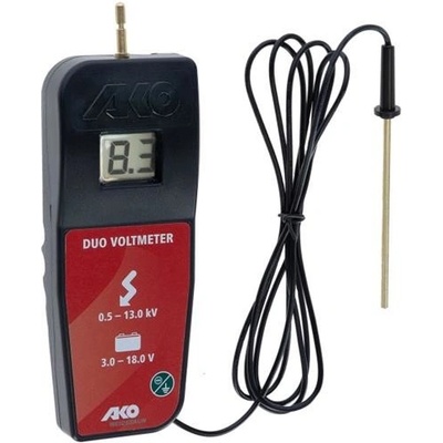 Zkoušečka pro elektrické ohradníky digitální 0 5 13 kV a baterie 3 18 V