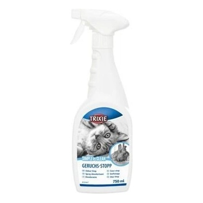 TRIXIE Simple´n´Clean Odour Stop, stop zápachu pro kočičí WC 750ml – Zboží Dáma