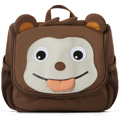 Affenzahn dětská kozmetická taštička Washbag Monkey brown