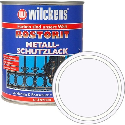 WILCKENS Samozákladující syntetická lesklá barva Rostorit Metall-Schutzlack 750 ml Bílý