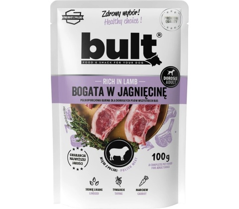 Bult Dog jahňacie 100 g