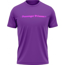 MemeMerch tričko Passenger Princess dark purple