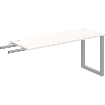 OFFICE PRO s.r.o. HOBIS prídavný stôl do uhla - UE O 1600 RU, hĺbka 60 cm, biela