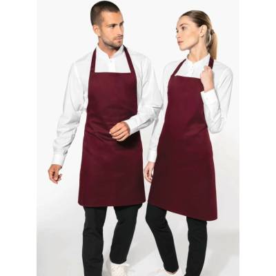 Kariban Lehká zástěra POLY bílá