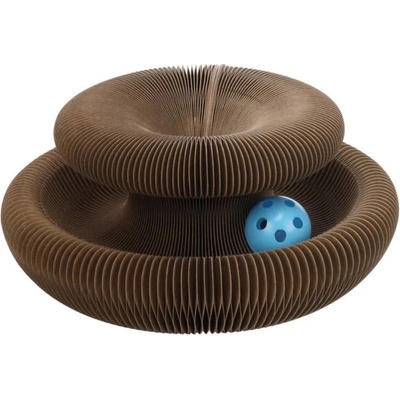 Flamingo Škrabadlo Kava kartonové 11,5 x 10,5 x 8 cm