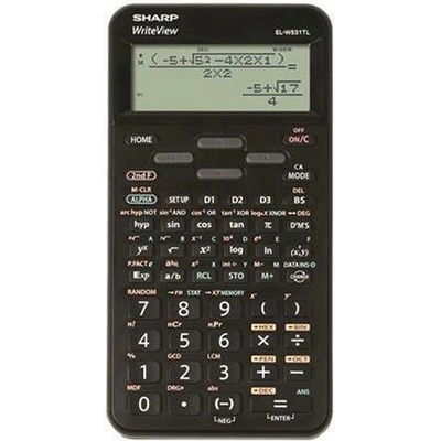 SHARP Kalkulačka EL-W531TL, černá, vědecká, 420 funkcí, SHARP