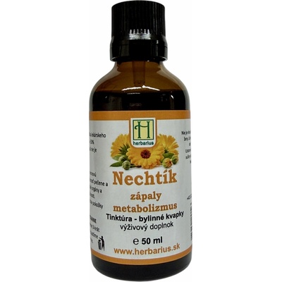 Naděje Nechtík lekársky tinktúra z bylín T26 50 ml