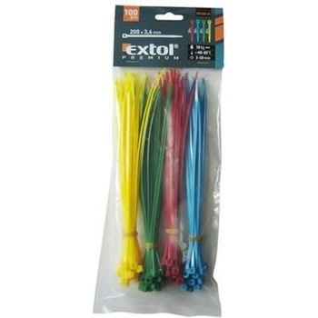Extol Premium 8856192 Sťahovacie pásky 100x2,5 mm