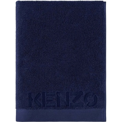 KENZO Малка памучна кърпа Kenzo Iconic Navy 45x70 cm (1033182)