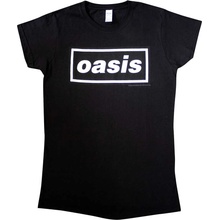 Oasis tričko Decca Logo Čierna