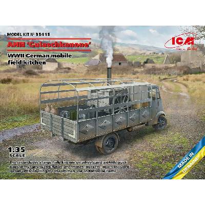 ICM AHN Gulaschkanone German Mobile Field Kitchen 1:35