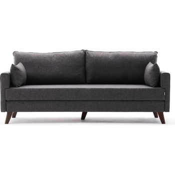 Hanah Home Антрацитен разтегателен диван 208 cm Bella - Balcab Home (825BLC2575)