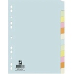 Q-Connect A4 color cardboard boxes 12 cards