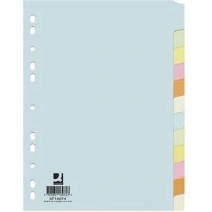 Q-Connect A4 color cardboard boxes 12 cards