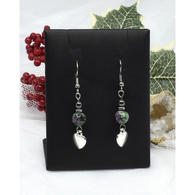 Mijabijoux Náušnice ze zoisitu MB00427