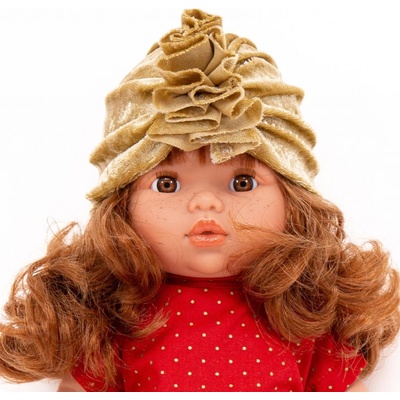 By Loli Turban pro panenku 34 cm Flora Gold
