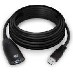ACT USB 3.2 Gen 1 Удължителен активен кабел USB-A-USB-A, 5м/ вкл. до 4хAC6005USB/ (EWENT-ACT-CAB-AC6105) - cybertrade