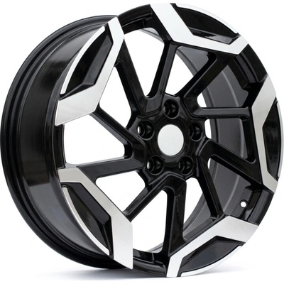 Racing Line 3S1080 7.5x18 5x114.3 ET45 black polished