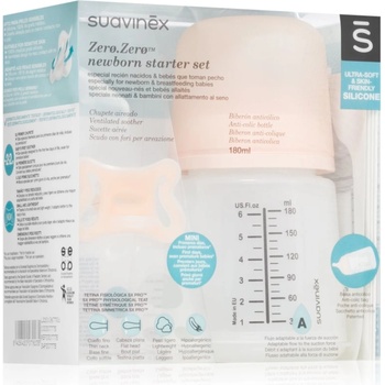 Suavinex Zero Zero Newborn Starter Set подаръчен комплект за деца от раждането им