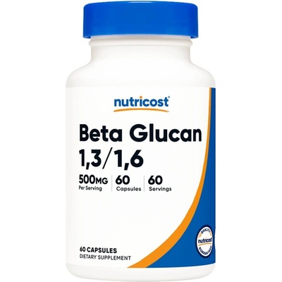 Nutricost Beta Glucan 1, 3/1, 6 [60 капсули]