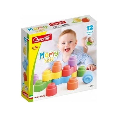 Quercetti quercetti soft momy blocks 12 pieces