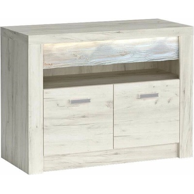 Jarstol ТВ шкаф indianapolis i-10 бял крафт