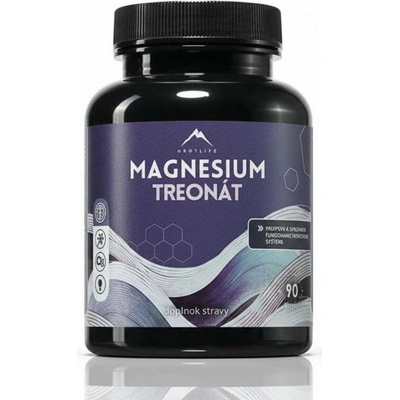 Hrotlife Magnézium treonát hořčík pro podporu snížení míry únavy a vyčerpání 90 kapslí