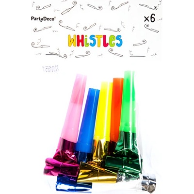 Party Deco Frkačky mix metalických barev 6ks – Zboží Dáma