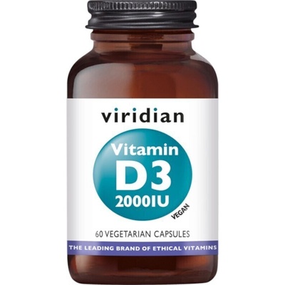 Viridian Vitamin D3 2000IU 60 kapsúl